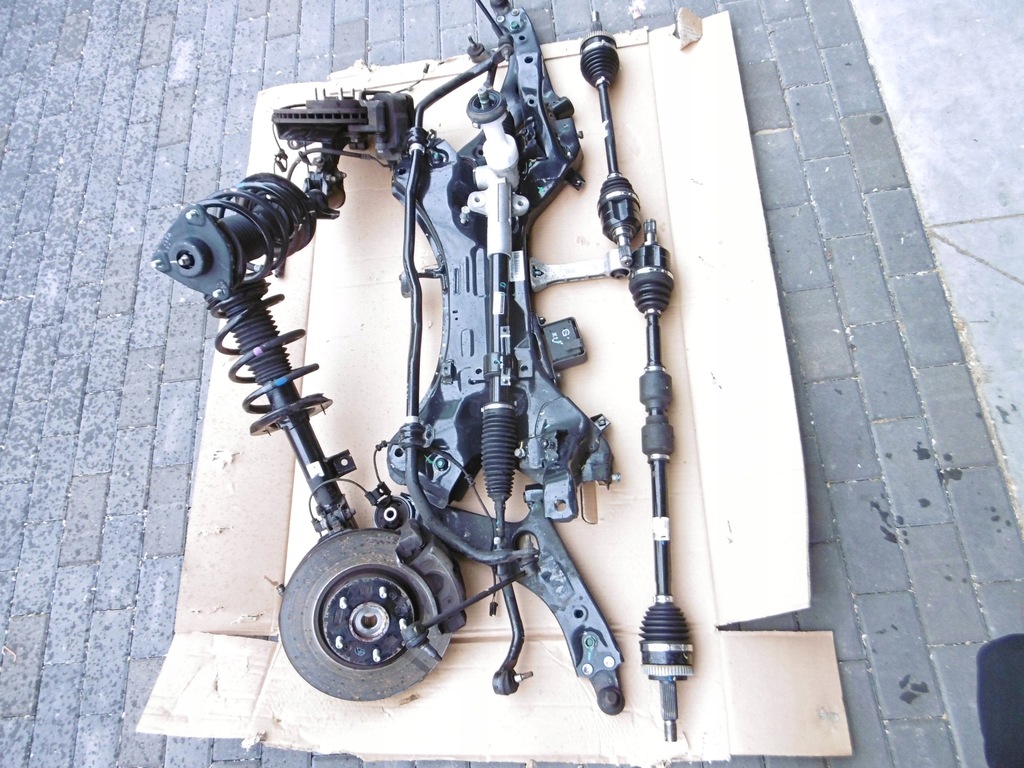 фото №4, Подрамник поворотный кулак рычаг приводной вал sportage ix35 1,6i 14