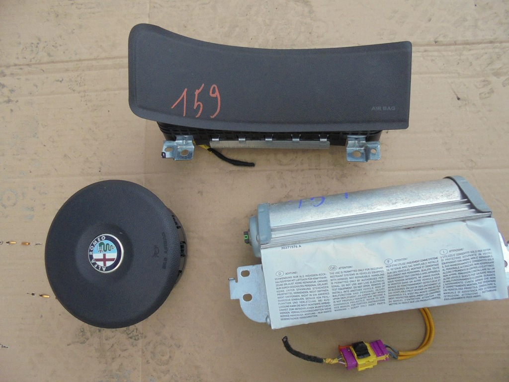 фото №1, Alfa romeo 159 подушки безопасности воздушные подушки безопасности перед