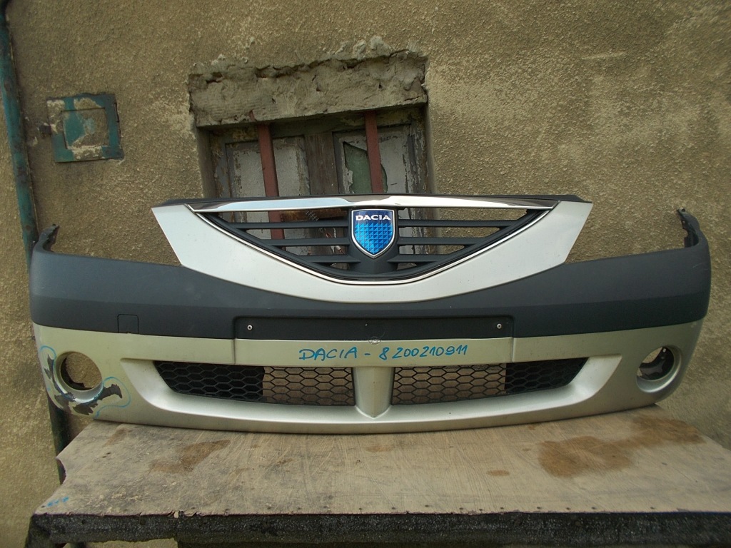 фото №1, Бампер перед передний dacia logan 1 i 8200210911 slask gliwice