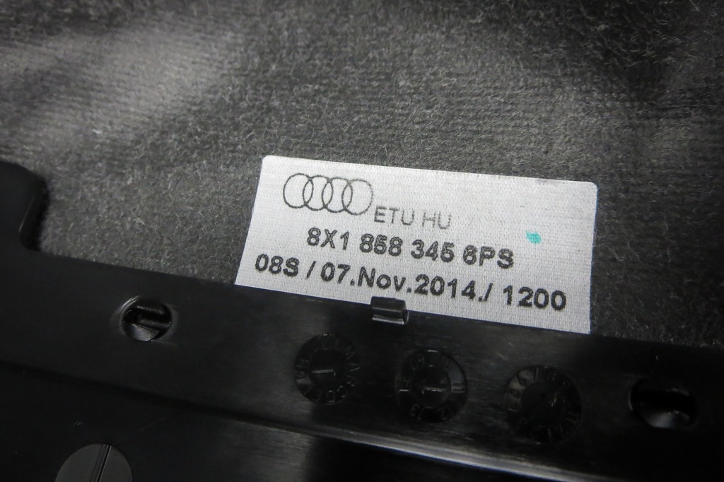 фото №7, Защита колонки руля audi a1 s1 8x 8x1858345