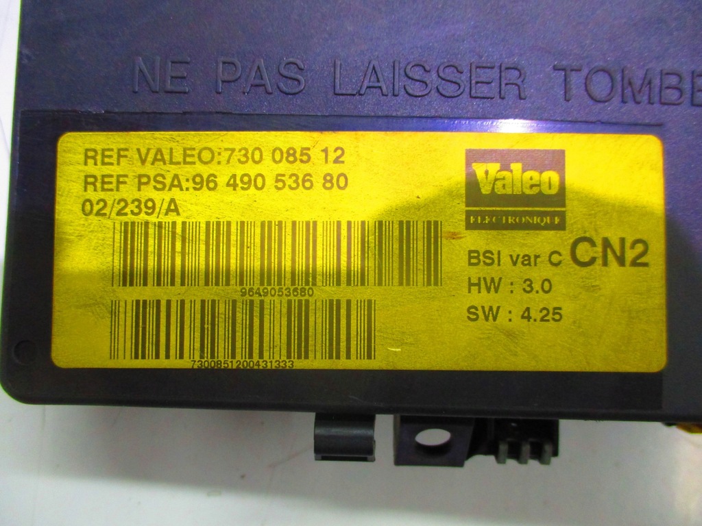 фото №1, Citroen xsara ii модуль блок управления bsi 9649053680