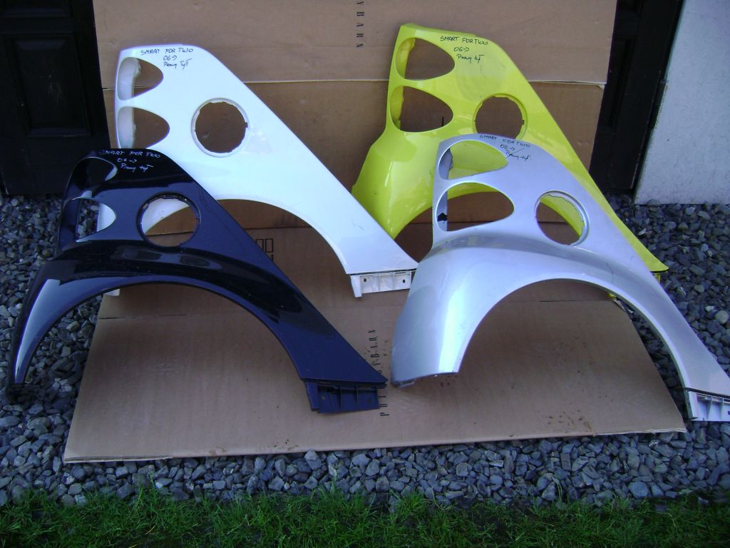 фото №1, Крила правий задній smart for two fortwo 06- 10