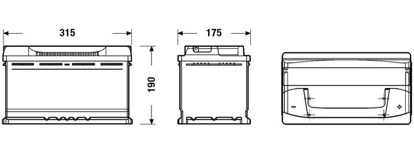 фото №2, Акумулятор centra plus 80ah 700a cb802 новий model