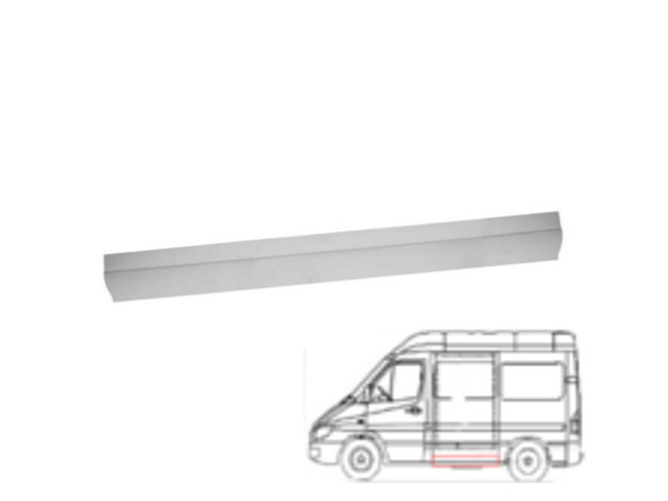 фото №2, Mercedes sprinter vw lt ii поріг ремкомплект ліва