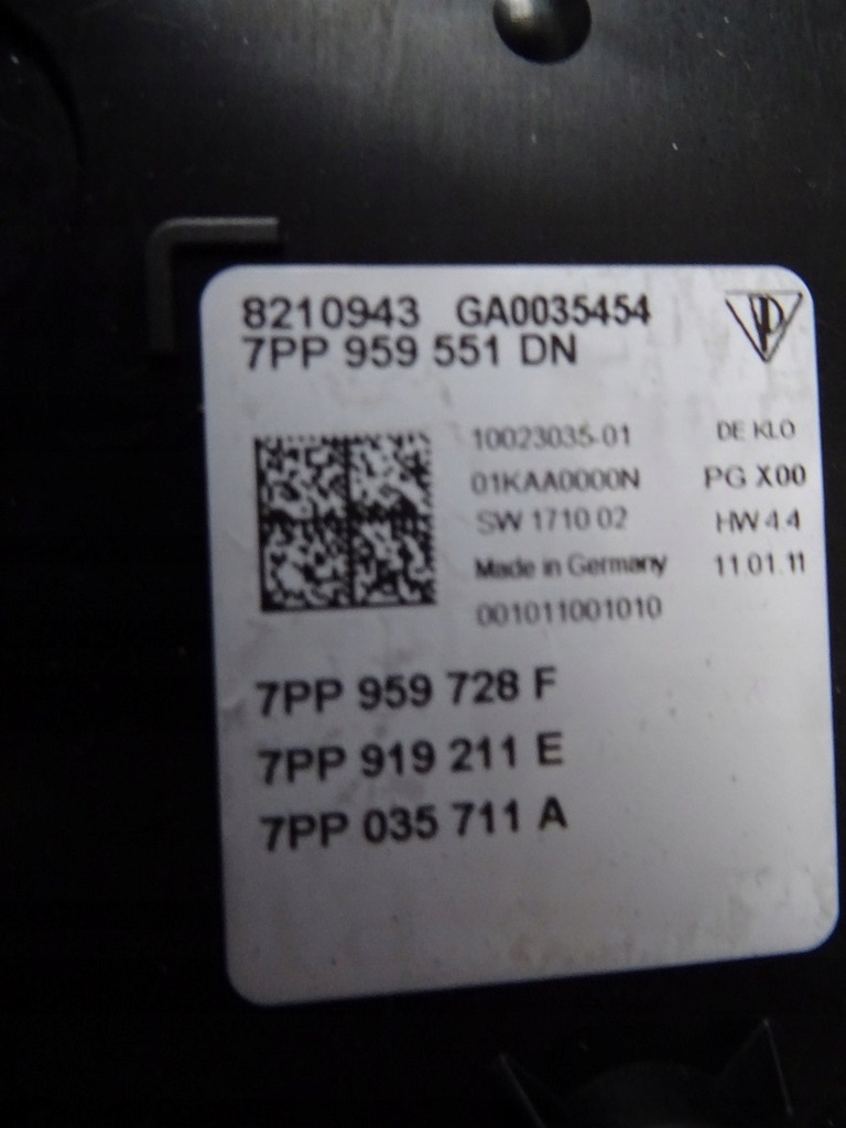 фото №5, Лампа потолочный 7pp959728 panamera cayenne 7p