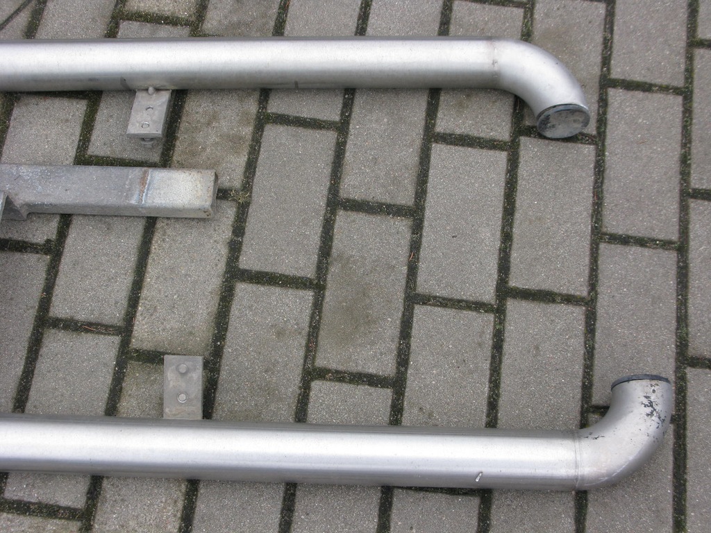 фото №3, Пороги нержавейка средняя часть renault master 1 opel movano 1