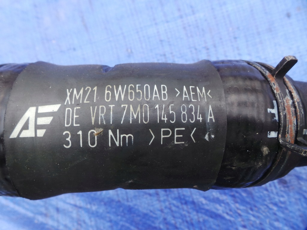 фото №5, Труба интеркулер vw sharan i fl 1.9tdi 7m0145834a