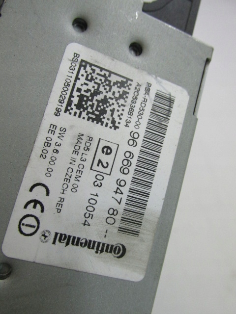 фото №5, Радіо citroen c4 ds4 9666994780