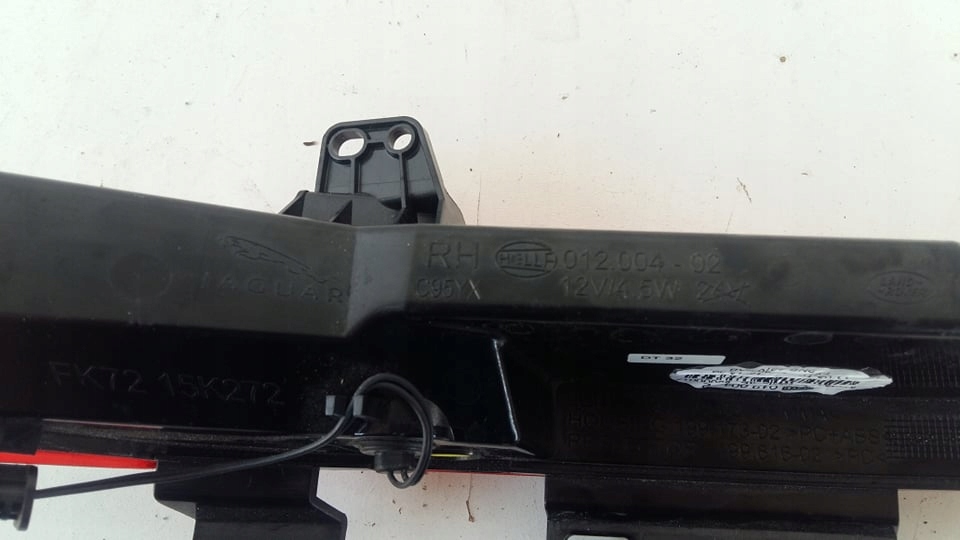 Jaguar fk72 лампа задняя w бампер противотуманные r Оригинал