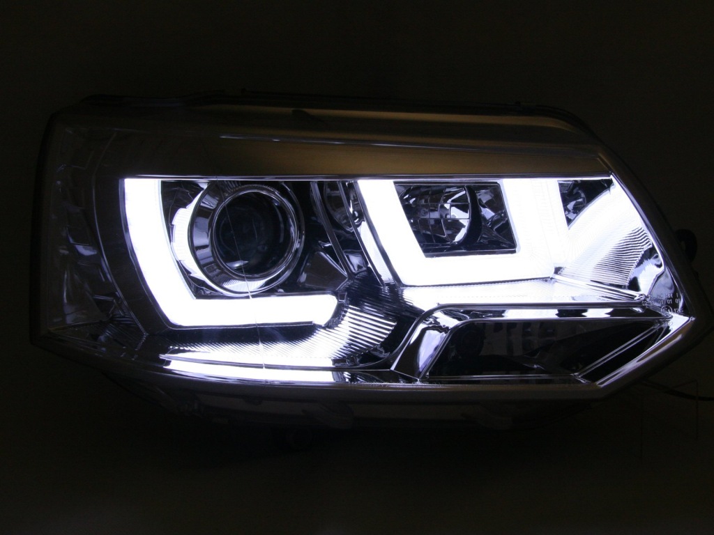 Фара дневные ходовие огни  led vw t5 рестайлинг  t6 transporter Цена