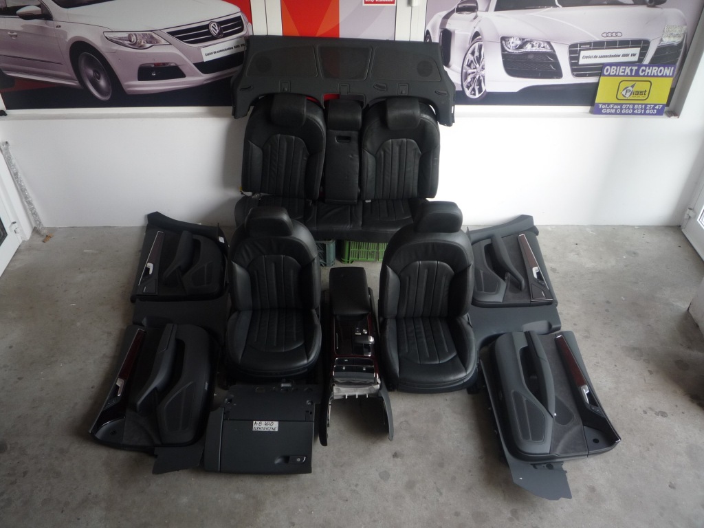 фото №1, Gd audi a8 4h шкіра салон заднє сидіння сидіння декори