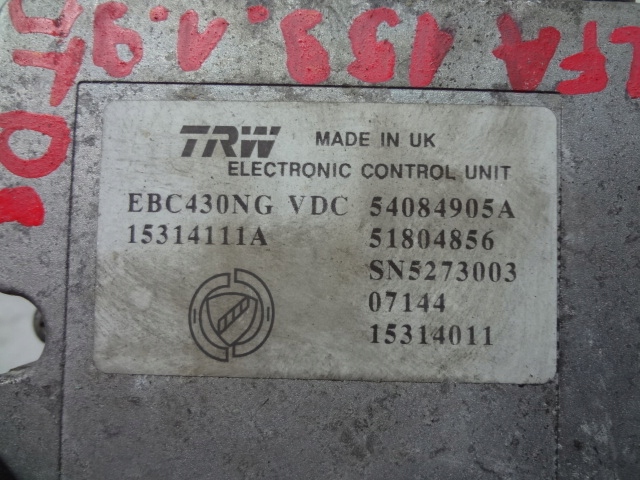 фото №2, Alfa romeo 159 насос тормозная abs 54084905a