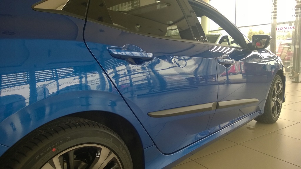 фото №9, Honda civic x od 2017 автомобильные накладки боковой