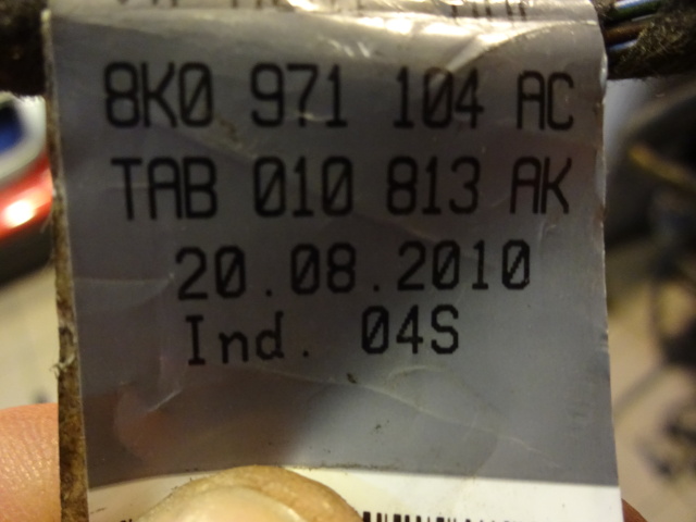 фото №4, Джгут pdc бампера audi a4 b8 8k0971104ac задня