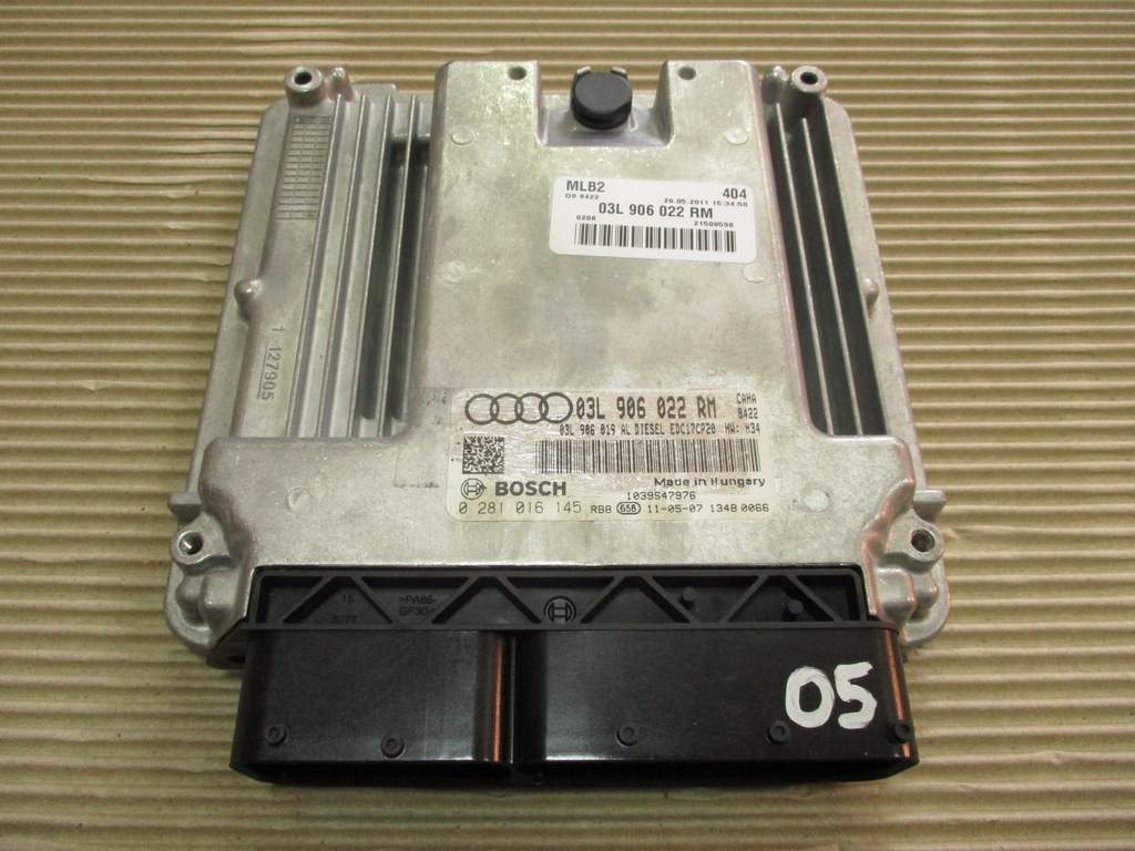 фото №7, Audi бортовой компьютер двигателя 03l906022rm 0281016145