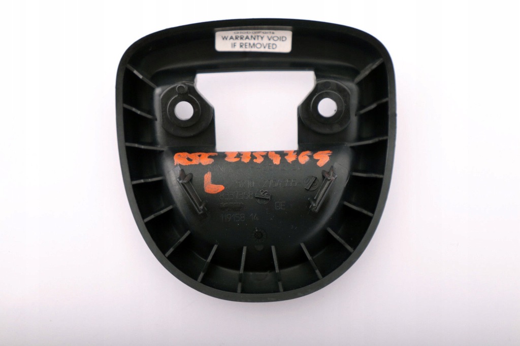 фото №5, Mini r56 заглушка кронштейн ручка сидіння лівий перед