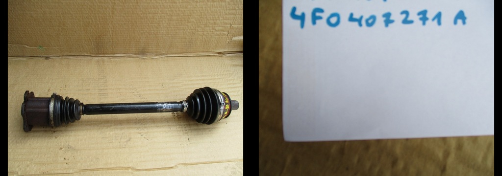 фото №1, Приводной вал 4f0407271a