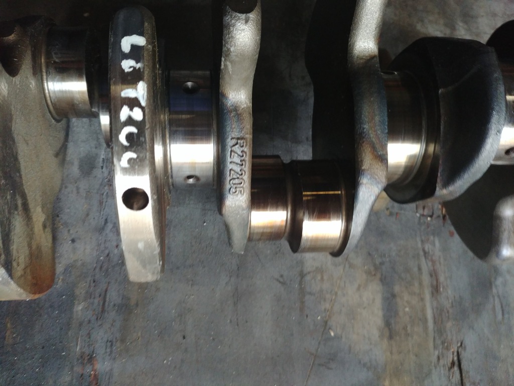 Wał коленчатый mercedes om 272 3.5 вкладыши Оригинал