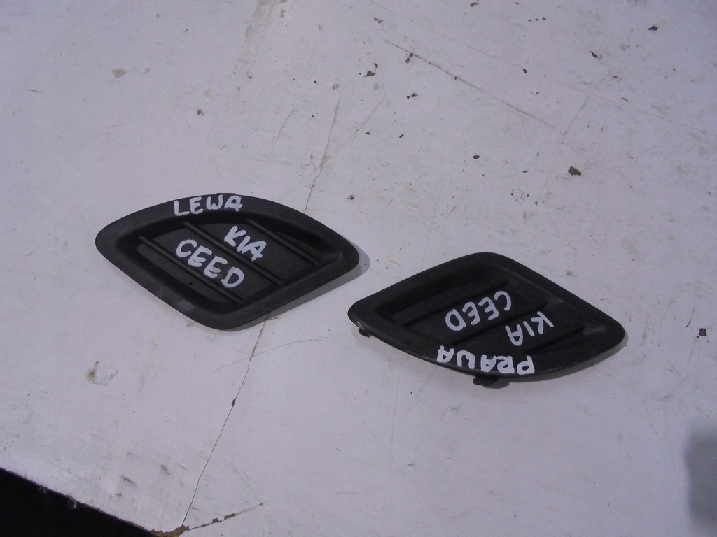 фото №1, Заглушка бампера левый перед kia ceed