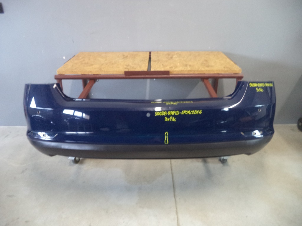 фото №1, Skoda rapid sportback бампер задня задній