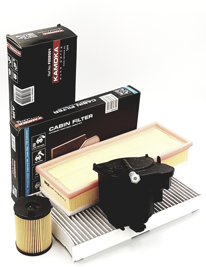 фото №1, Citroen c2 c3 c4 kpl фільтрів 1,6hdi kamoka набір