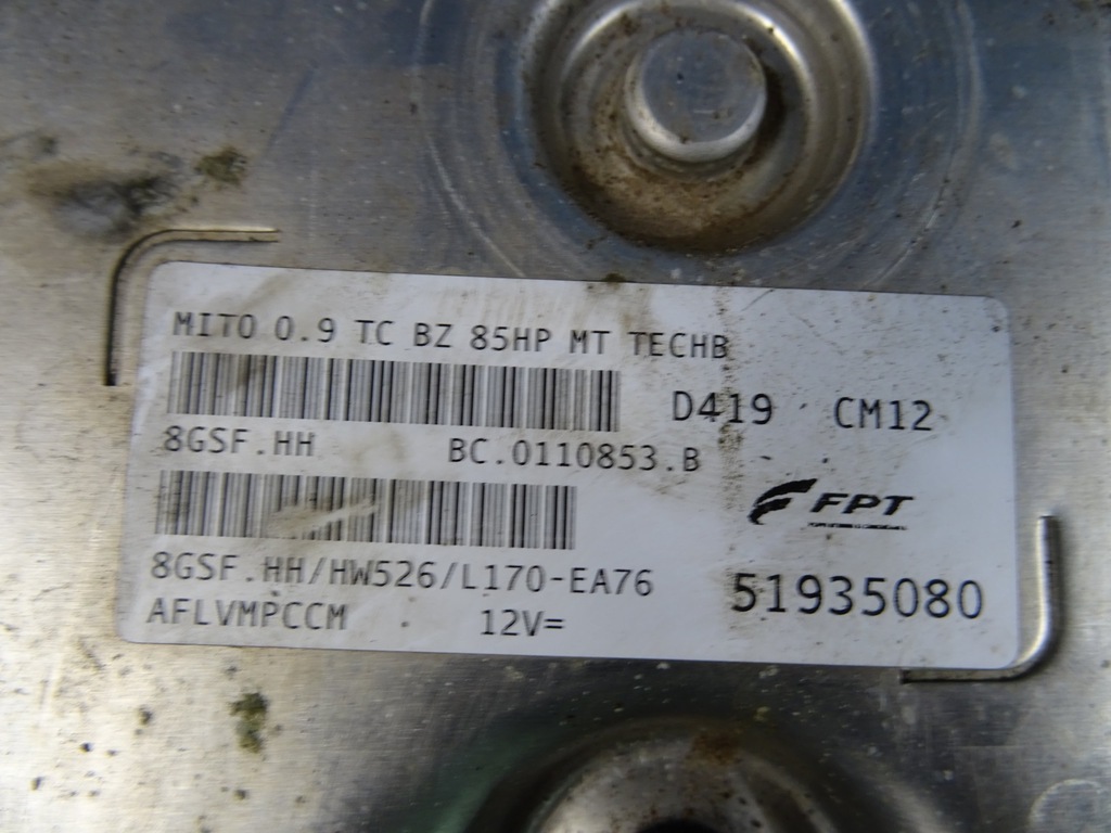 фото №2, Набор стартовый alfa romeo mito 51935080 0,9