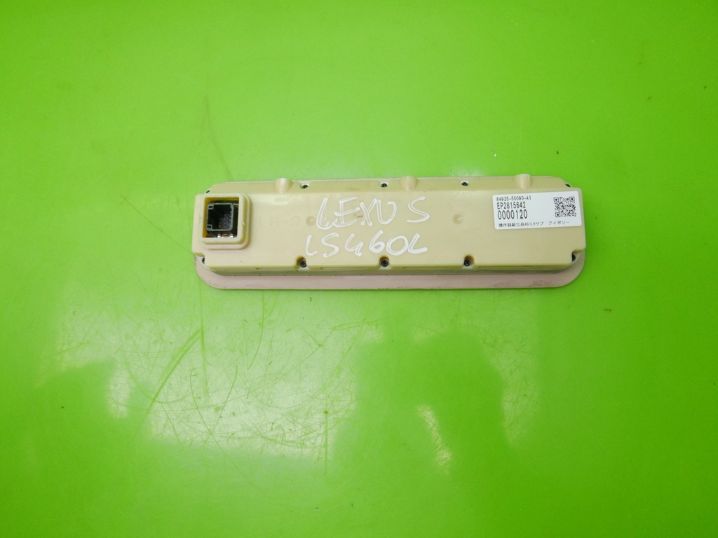 фото №7, Переключатель панель массажа задняя lexus ls460l 12-17