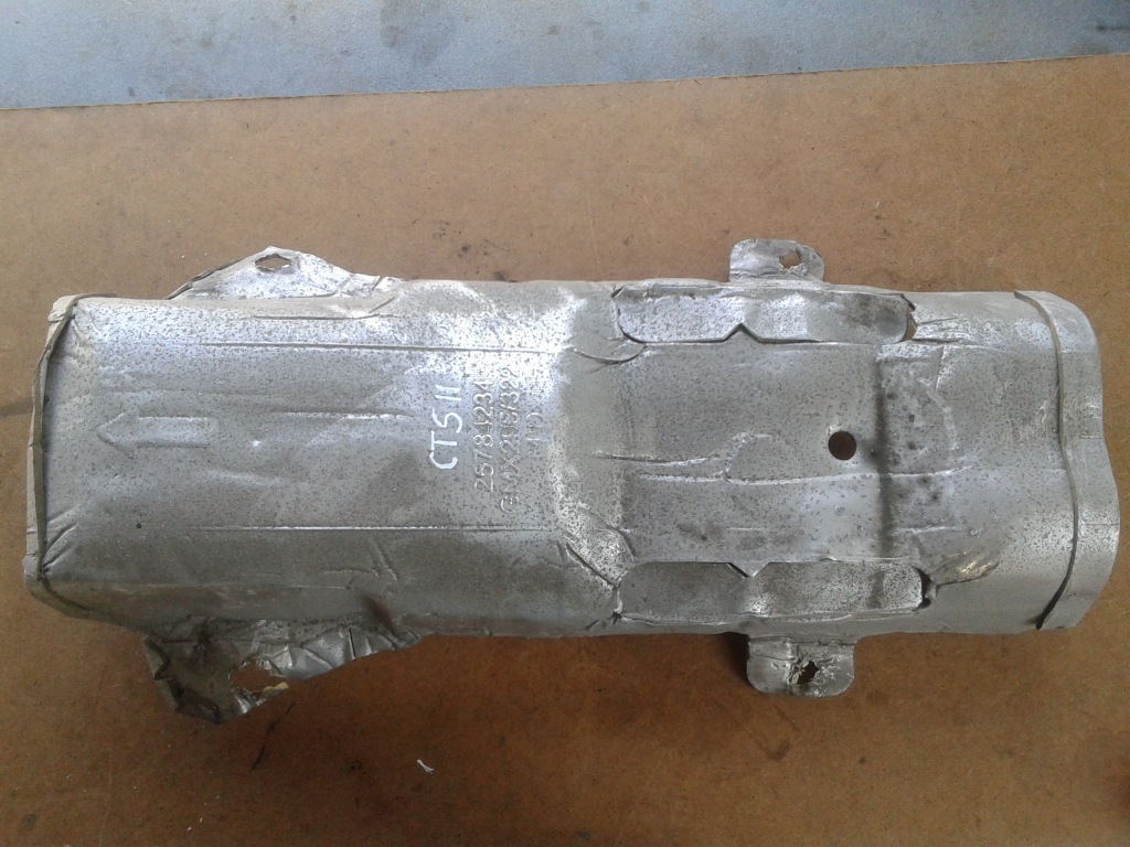 фото №1, Захист теплова вихлоп 25784234 cadillac cts ii