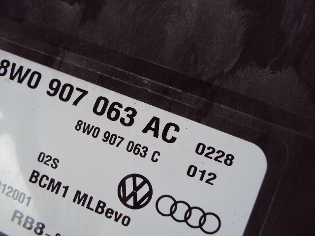 фото №3, Модуль блок управления бортовой сетью audi a4 b9 8w0907063ac