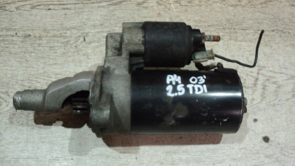 фото №6, Стартер автоматическая коробка передач 2.5 tdi audi a4 a6 a8 d2 03r