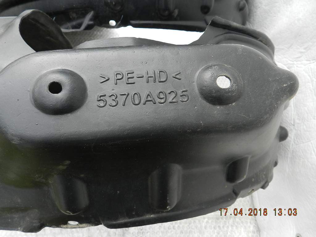 фото №3, Mitsubishi space star 12- підкрилок перед ліва