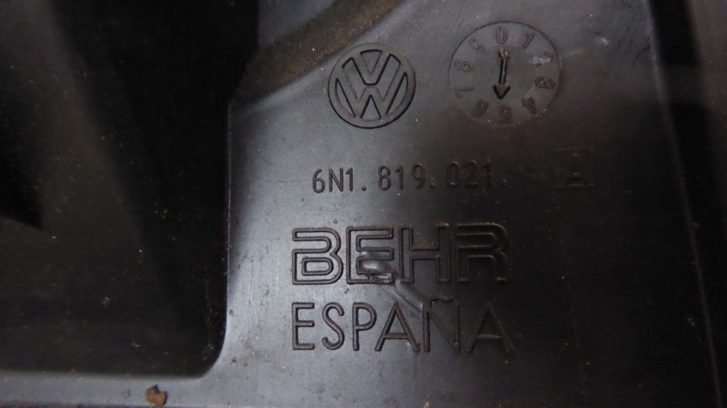 фото №2, Вентилятор повітродувка обігрівача seat arosa lift