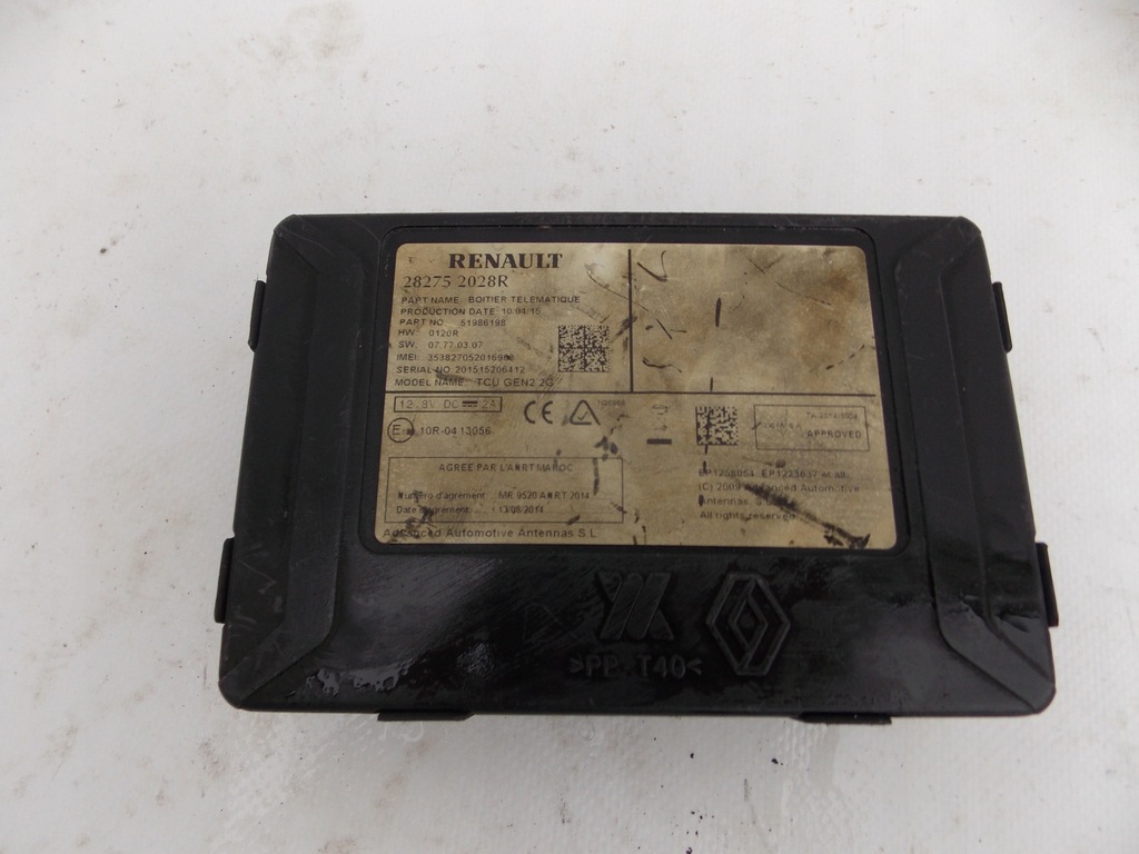 фото №1, Модуль блок управления tcu scenic iii lift 282752028r