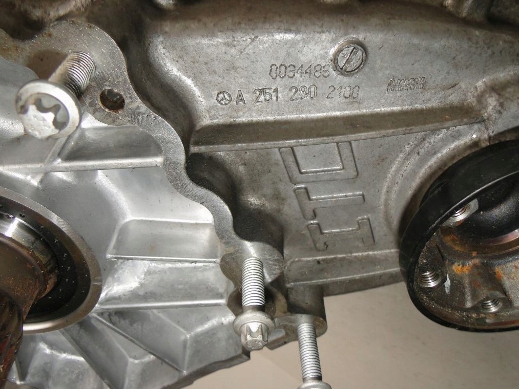 фото №4, Mercedes ml gl 164 r kl w251 редуктор диференціал