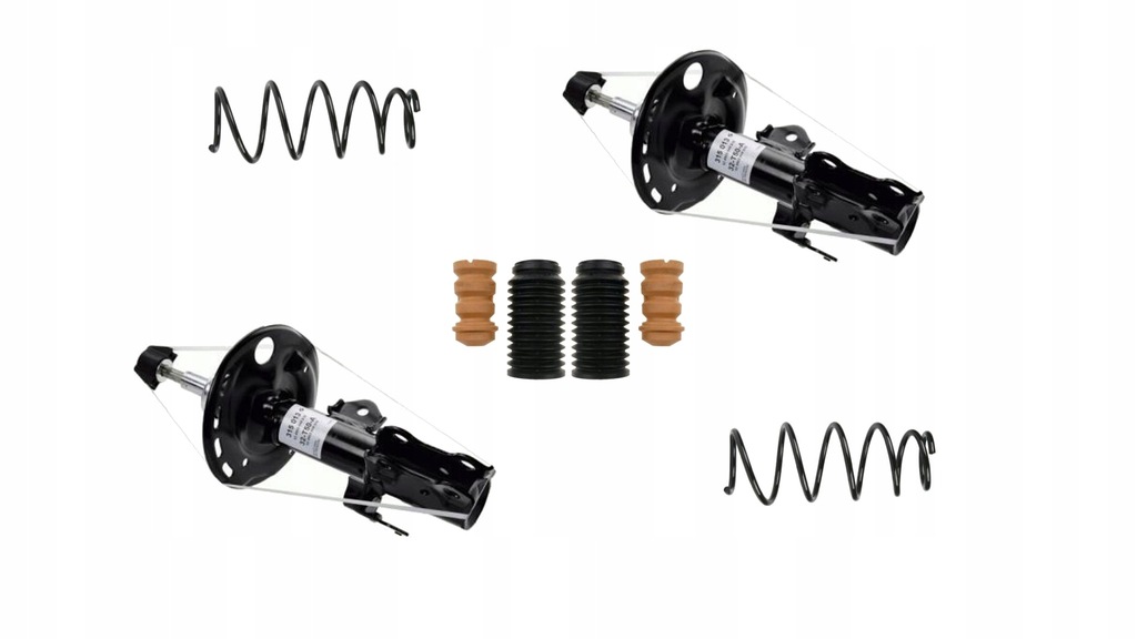 фото №1, Амортизаторы пружина. перед toyota auris corolla 06-