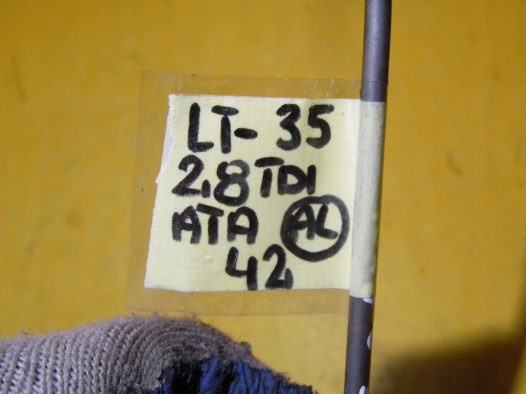 фото №4, Трубка шланг масляний vw lt 35 2.8 tdi