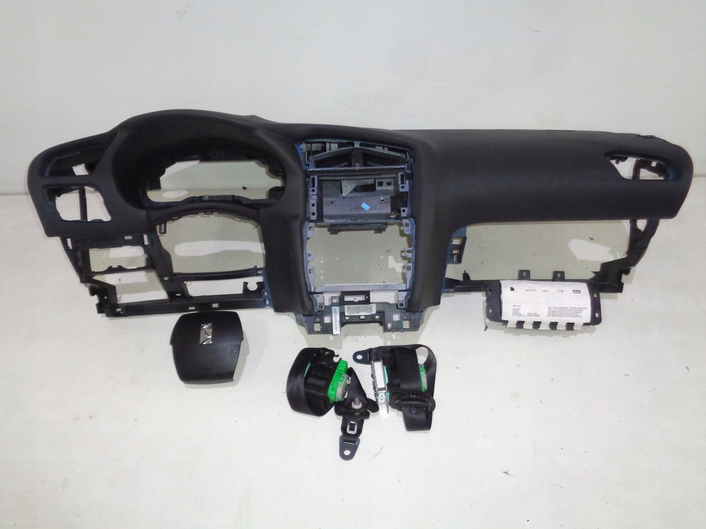 фото №1, Citroen ds4 панель приладів консоль подушка безпеки ремені комплект