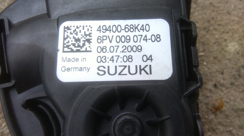 фото №2, Nissan pixo педаль газу