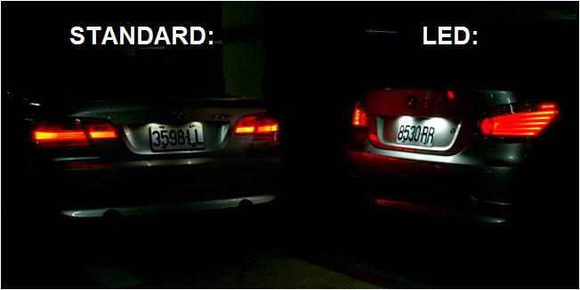 фото №6, Led фонари номерного знака x2 i20 opel vectra c insignia