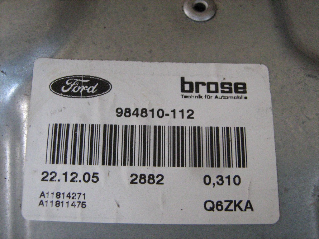 фото №3, Підйомник скло задня лівий ford focus mk 2