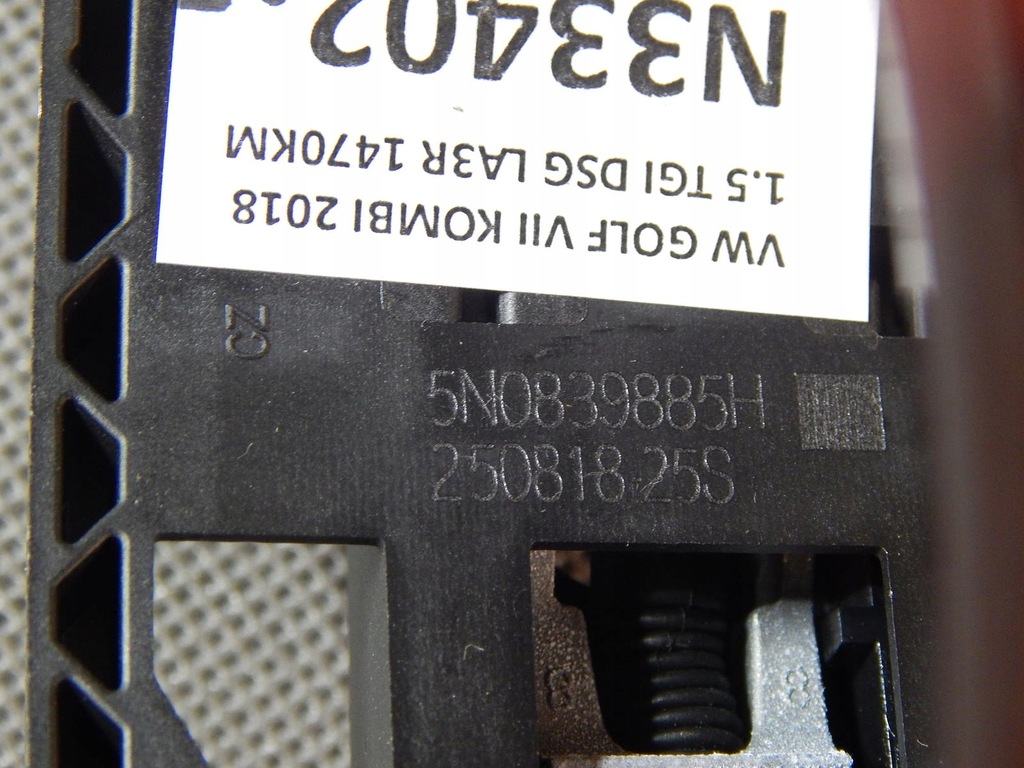 фото №4, Vw golf vii ручка la3r лівий задня