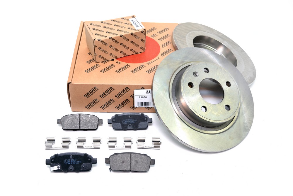 фото №1, Тормозные диски 292mm + тормозные колодки задняя chevrolet orlando od '10