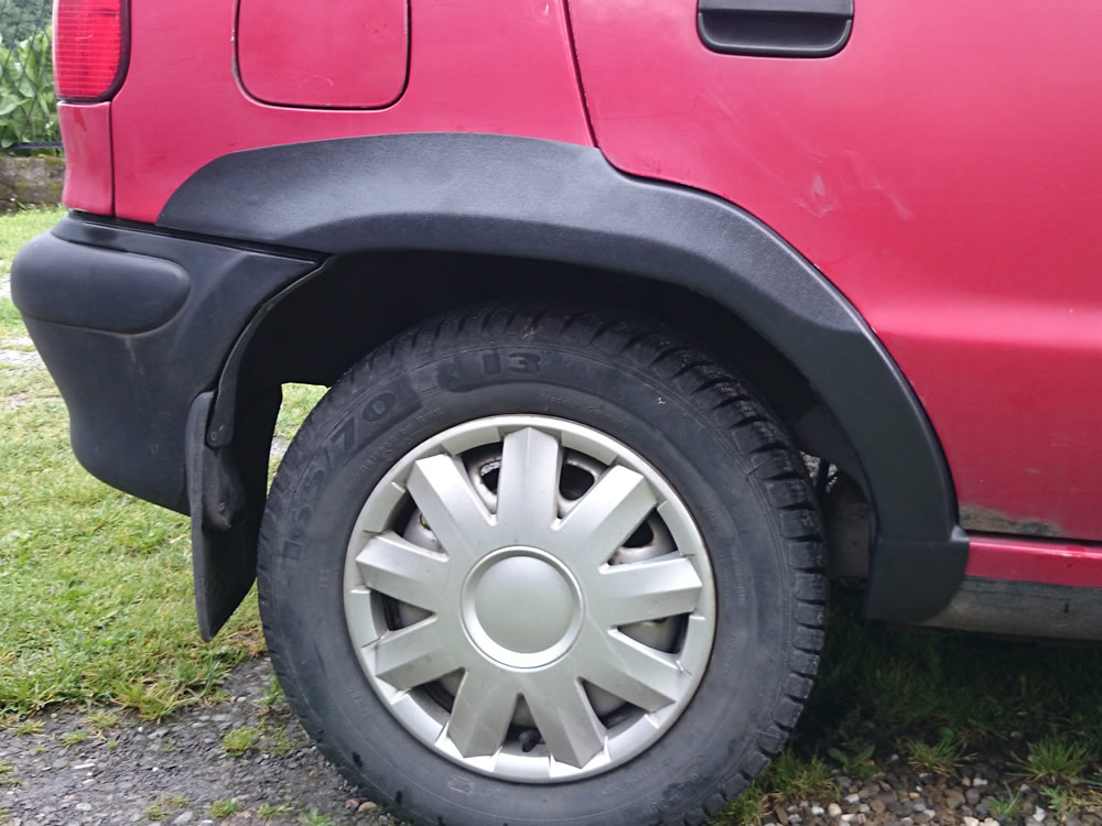 фото №8, Накладки крыла крыльев vw polo 3 5d hb