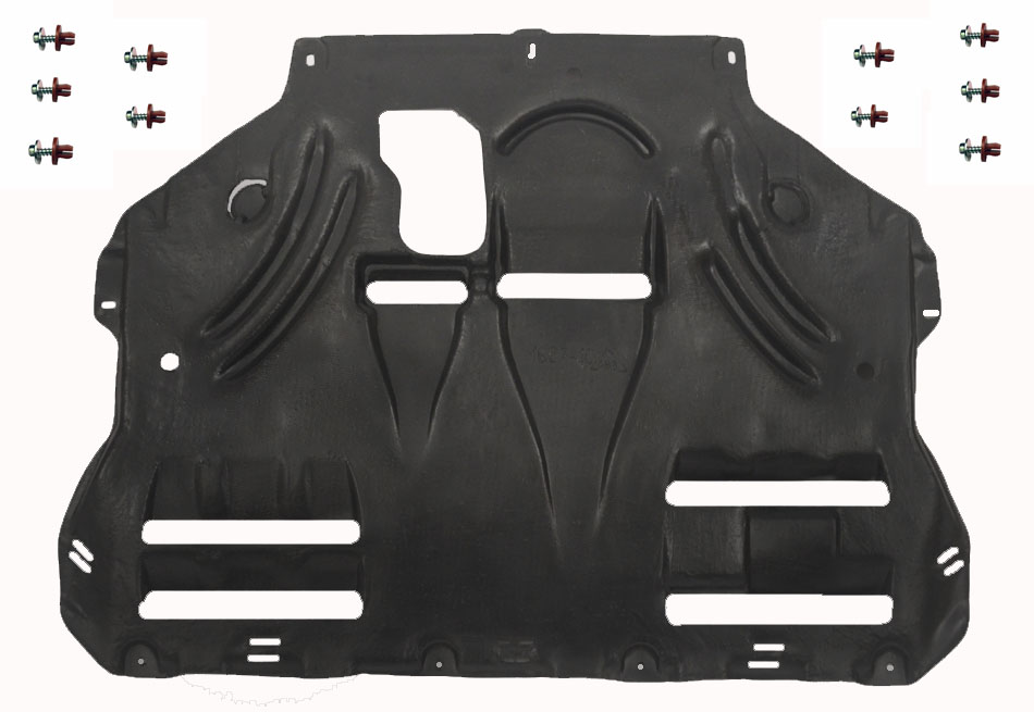 фото №1, Ford kuga mk2 2012- защита двигателя клипсы