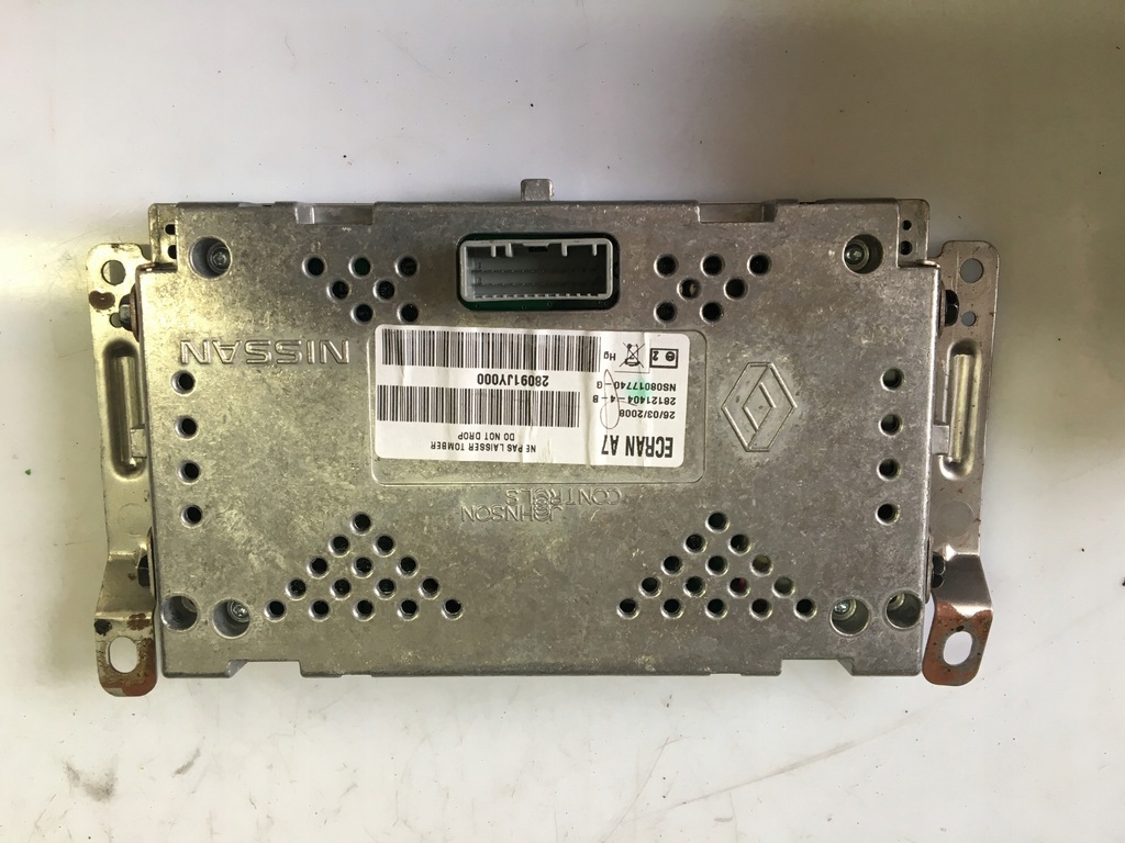 фото №2, Монітор екран navi renault koleos 28091jy000