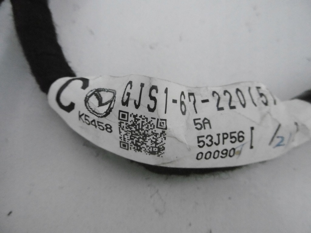 фото №8, Джгут електропроводка двері лівий задня mazda 6 iii gj