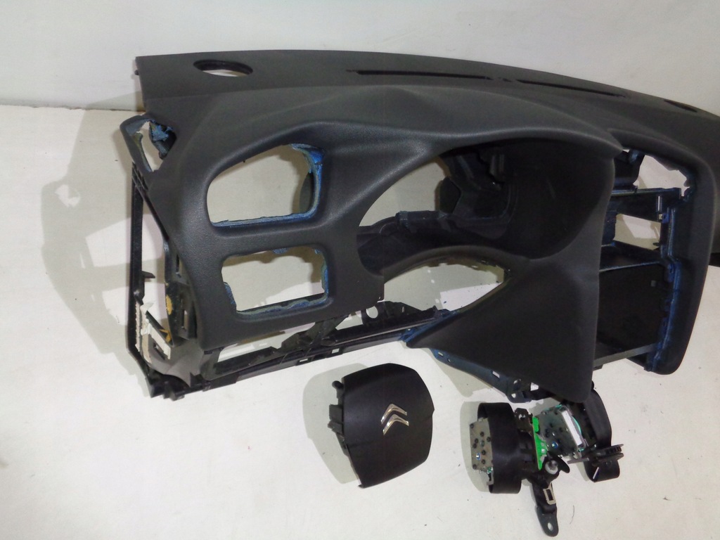 фото №3, Citroen c4 панель приладів подушка безпеки ремені комплект