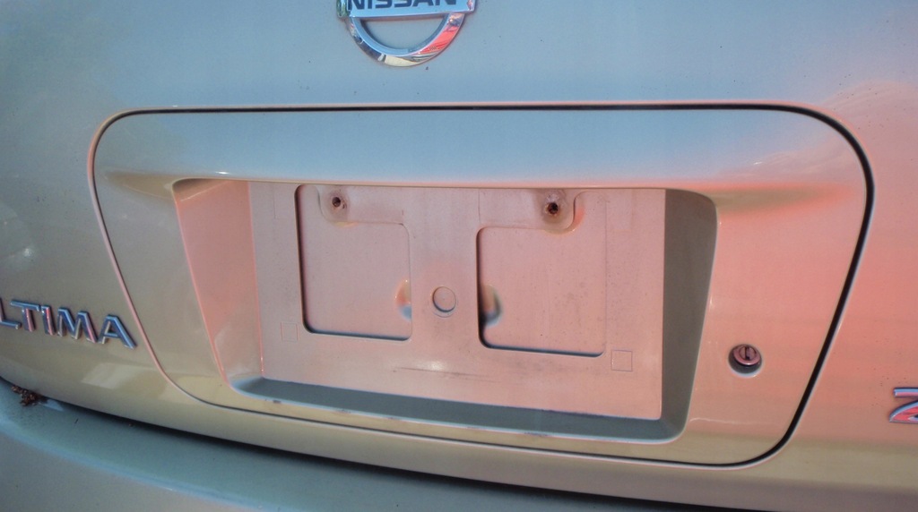 фото №6, Nissan altima ey1 l31 02-06 накладка крышки задняя