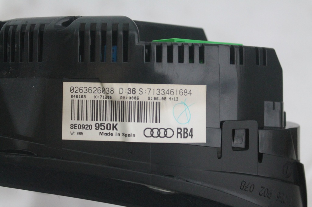 фото №5, Счетчик приборы obrotomierz 8e0920950k audi a4 b6