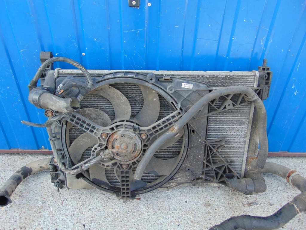 фото №2, Opel corsa d радиатор интеркулер вентилятор cdti